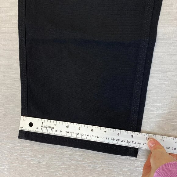 CAT Caterpillar Utility Work Pants Mens 38 x 30 Black Flex Waistband Cell Pocket - Picture 11 of 13